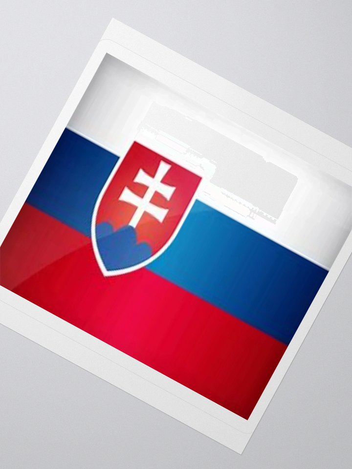 Slovakia Flag Sticker - Durable Vinyl for Indoor Use - Multiple Sizes Available product image (5)