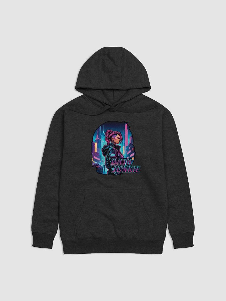 Neon Data Junkie Hoodie product image (1)