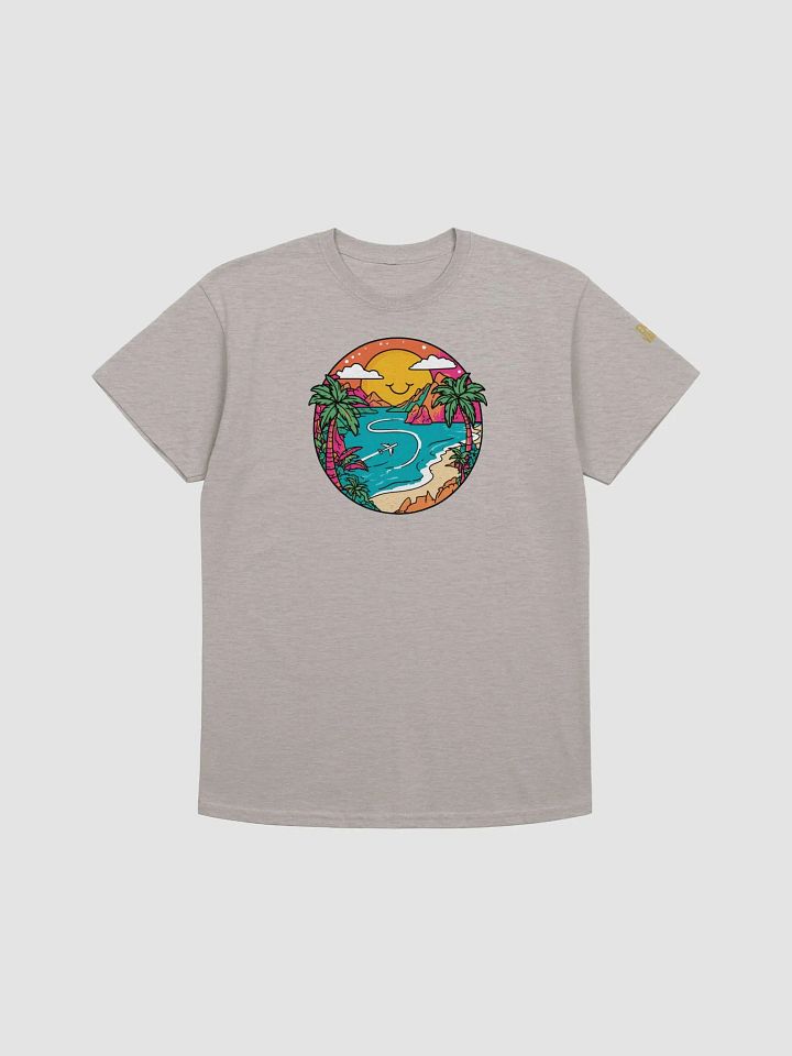 Gildan Heavyweight T-Shirt | AI Design Travel icon product image (1)