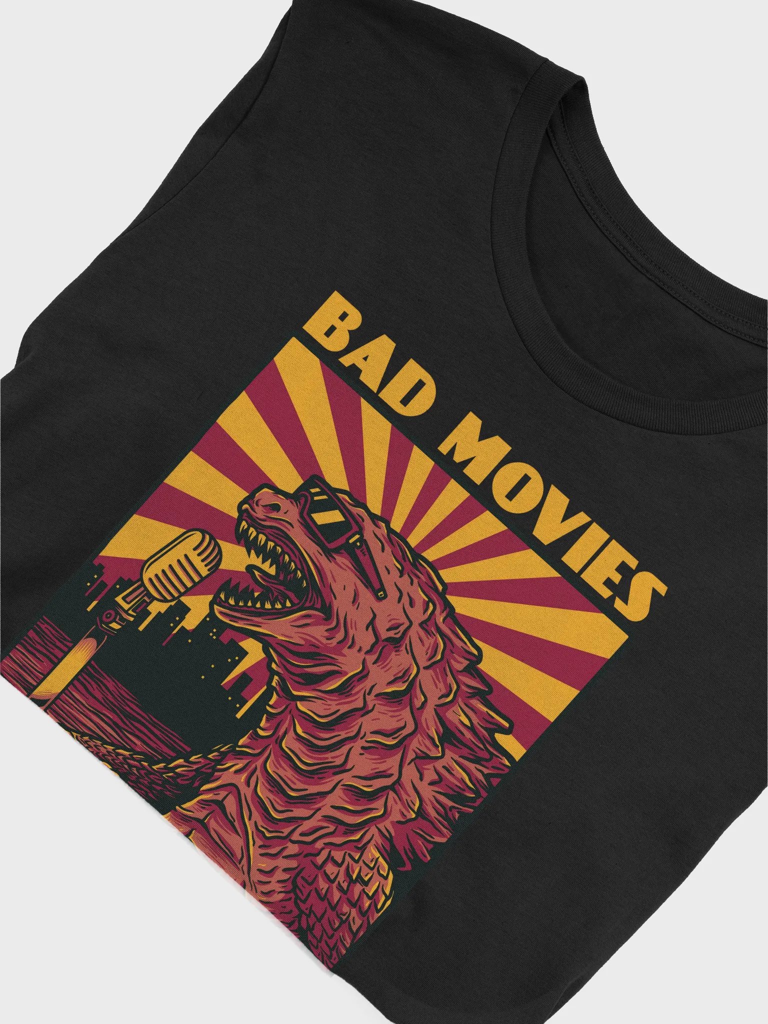Bad Movies Giant Monster Comfort T-Shirt product image (3)