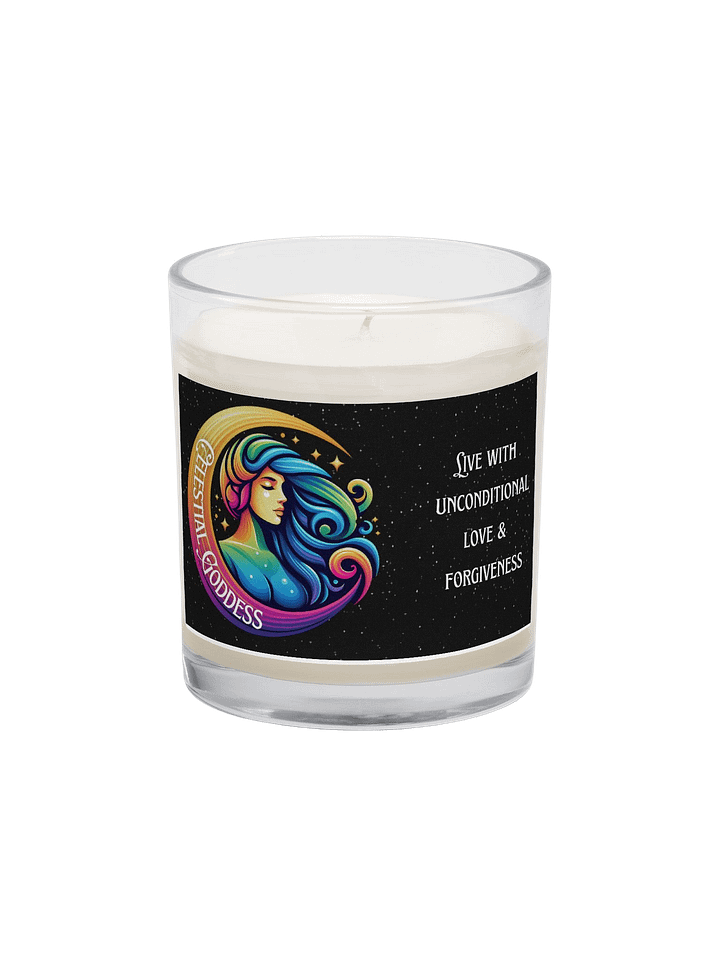 Celestial Crescent Moon Soy Wax Candle product image (1)