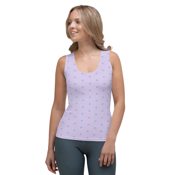 Gay Reflections (LAG Colors) All Over Print Fitted Tank Top product image (1)