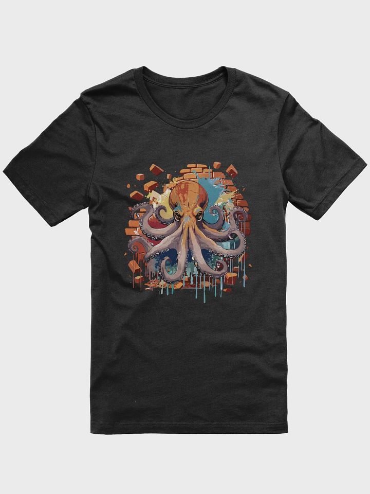 Graffiti Octopus T-Shirt product image (10)