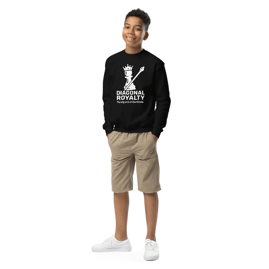 Diagonal Royalty - Youth Sweatshirt product image (1)