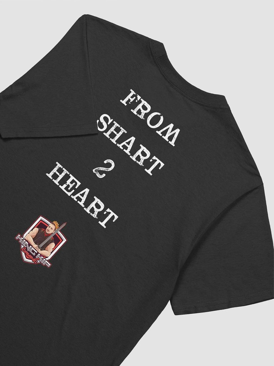 Texas Heart Shot Moose X-Ray T-Shirt -White Font product image (4)