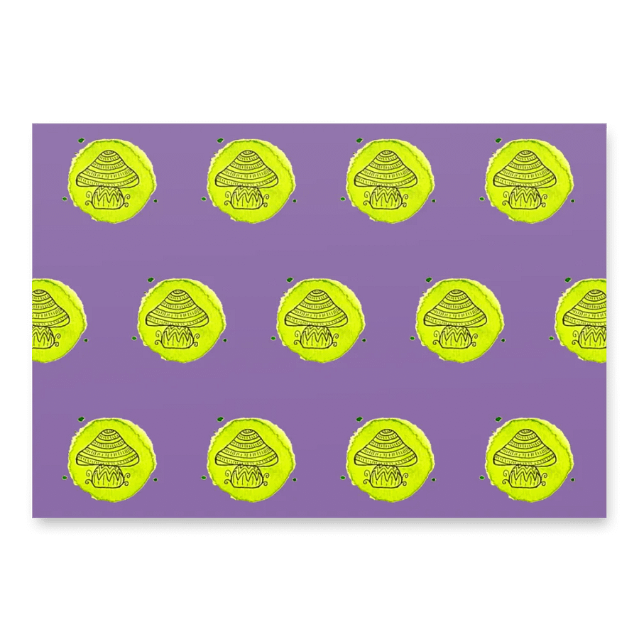 Flower Polka Dots Wrapping: Set of 3 Sheets product image (3)