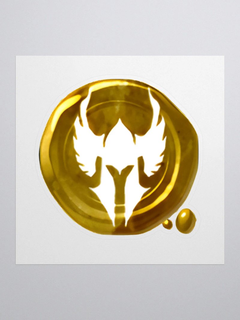 Paladin Wax Sticker