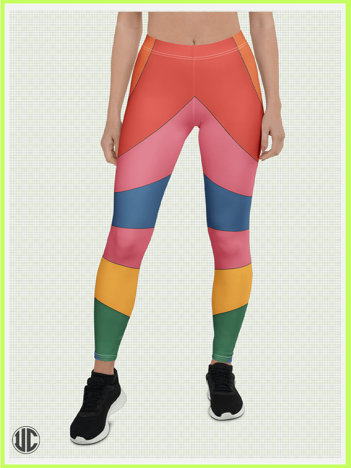 Retro Swirl – Women’s Leggings product image (1)
