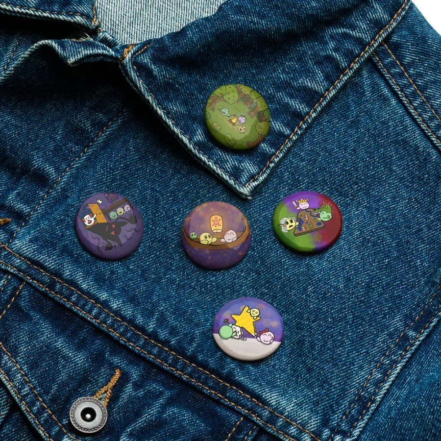 Dango Random Set - Pin Buttons product image (7)