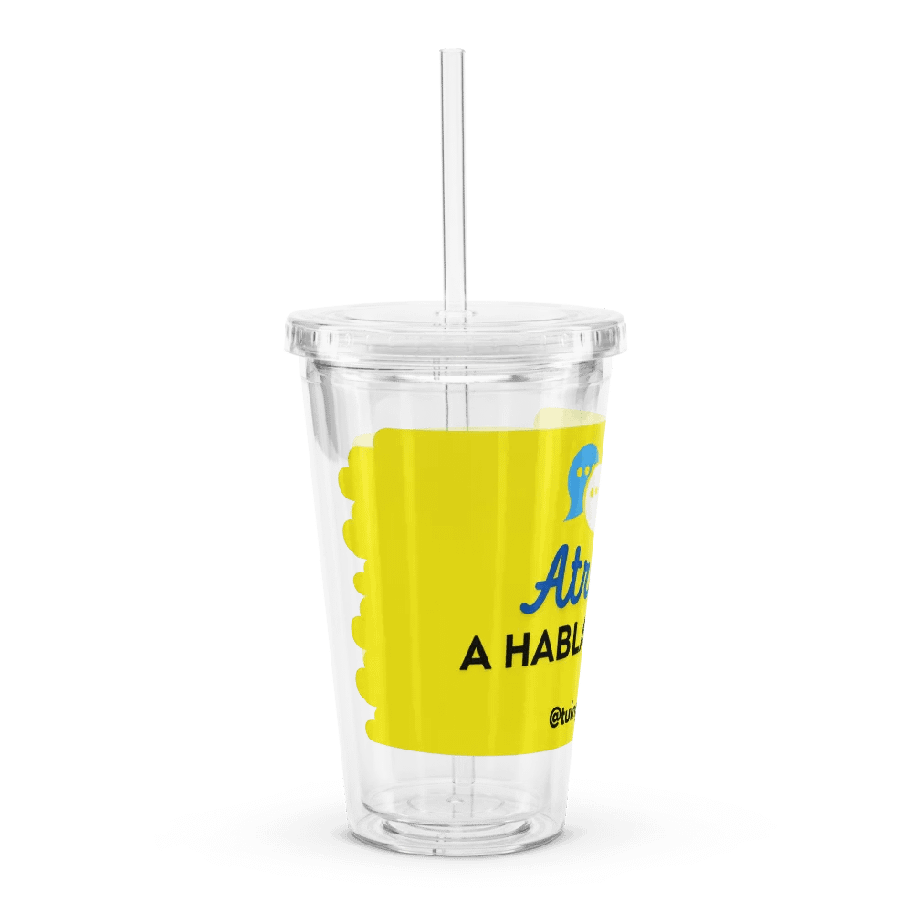 Atrévete a hablar inglés! | Tumbler: Embrace Bilingual Vibes! product image (3)