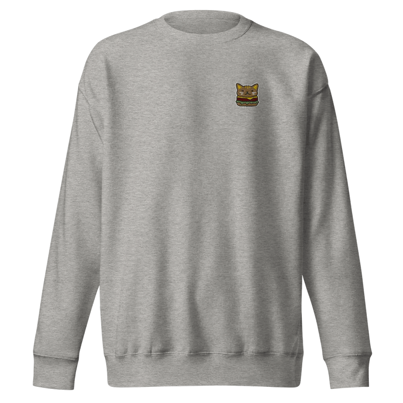 Burger7 – Embroidered Sweatshirt