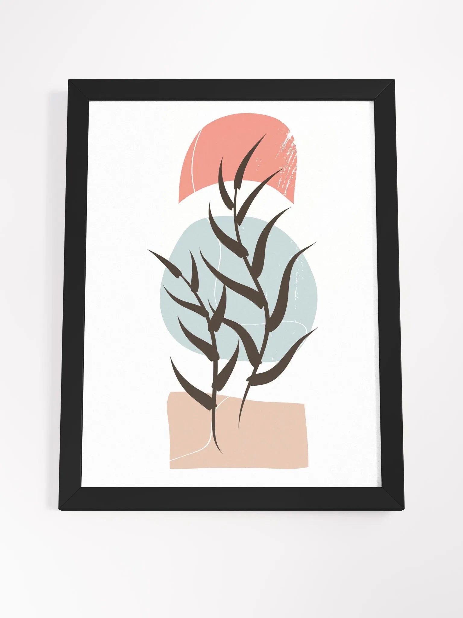 Abstract Botanical Geometric Art Print product image (40)