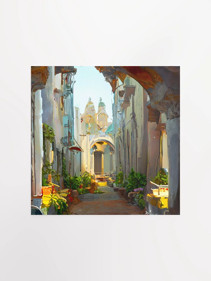 Mediterranean Dream Alley Poster product image (4)