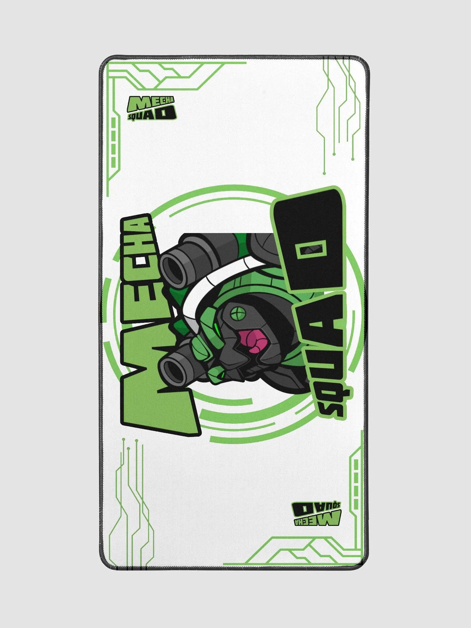 Mecha Squad Desk Mat - White product image (2)