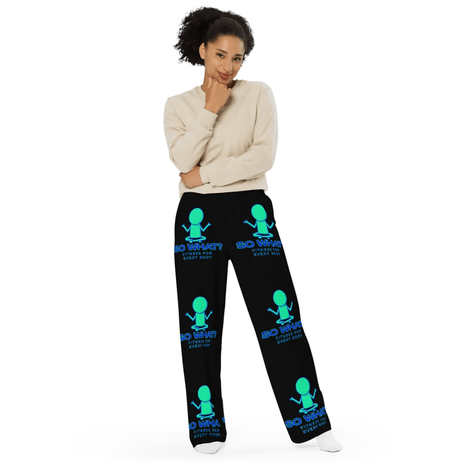 So What? Fitness Roundhouse Kick to the Face Pants (large logo) product image (11)