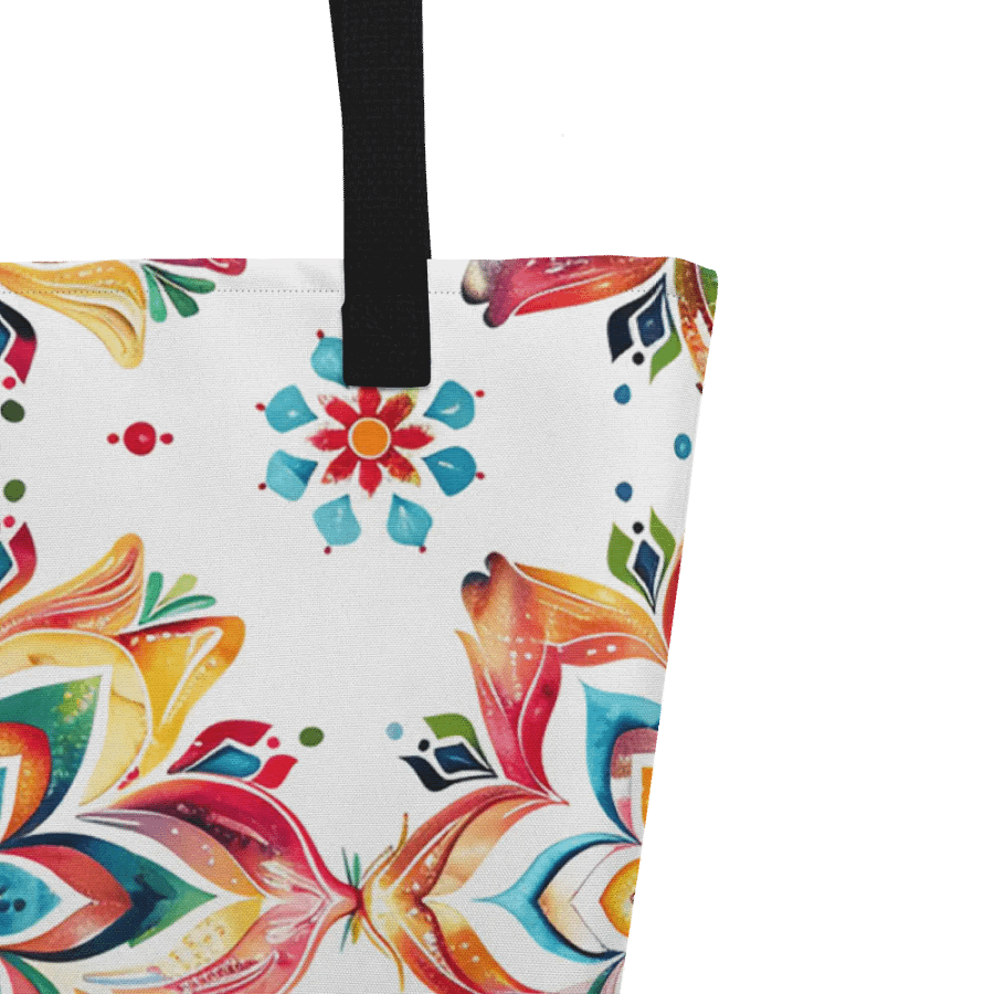 Mandala Mosaic Polyester Tote Bag product image (3)