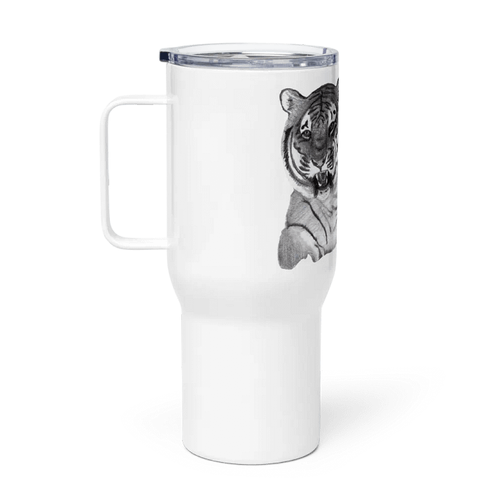 Tiger Drawing Travel Cup product image (1)