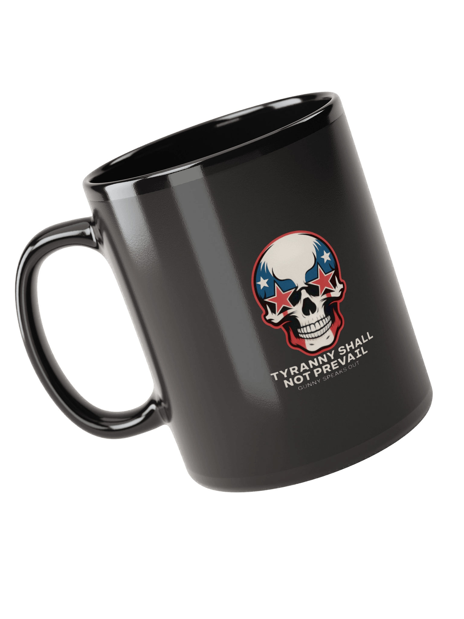 Tyranny Shall Not Prevail Skulls Mug product image (6)