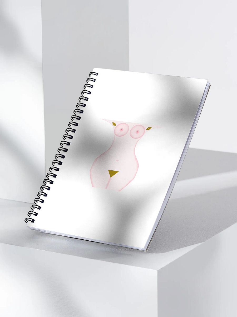 Abstracteros Customizable Spiral Notebook for Notes and Doodles product image (3)