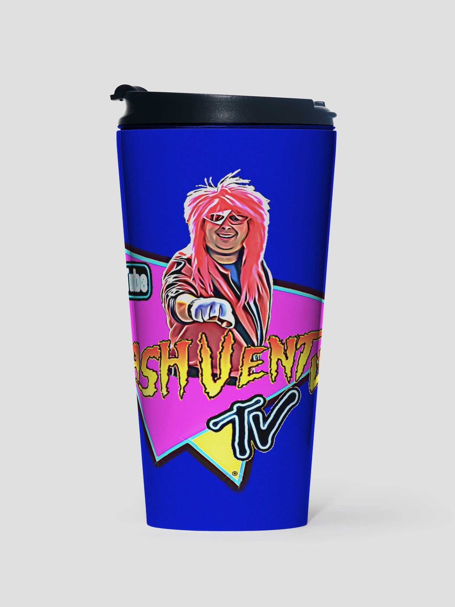 Retro Smash Ventura TV Travel Mug product image (1)