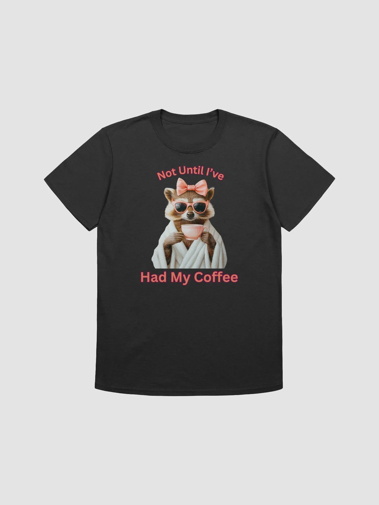 Raccoon Mornings T-Shirt product image (1)