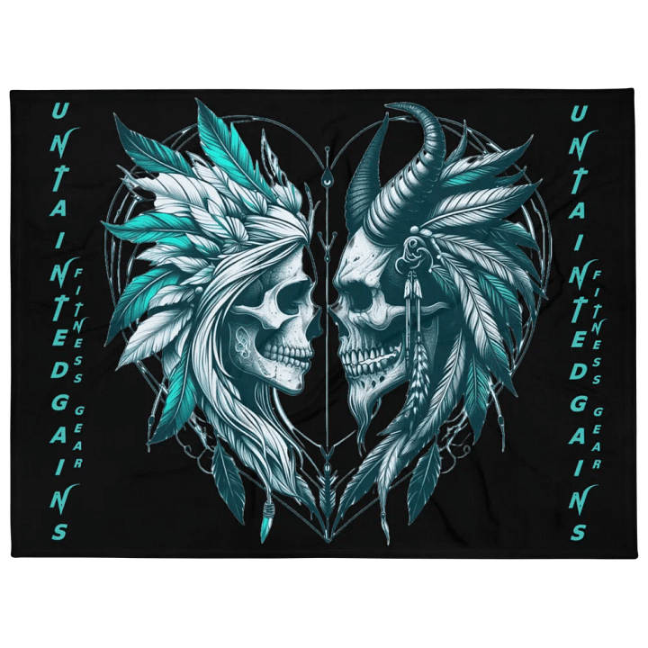 beauty and the beast untainted gains blanket product image (1)