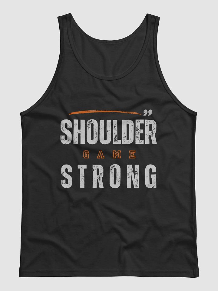 Shoulder Workout Tank Top Unisex I Funny Quote Jersey I Gym Wear product image (2)