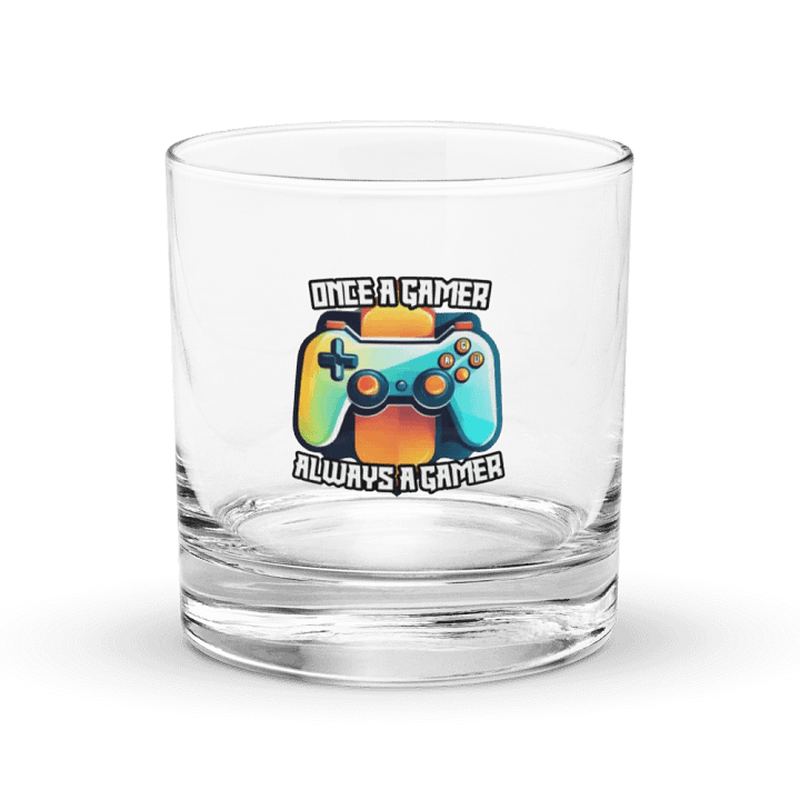 All Gamers United Whisky glas product image (1)