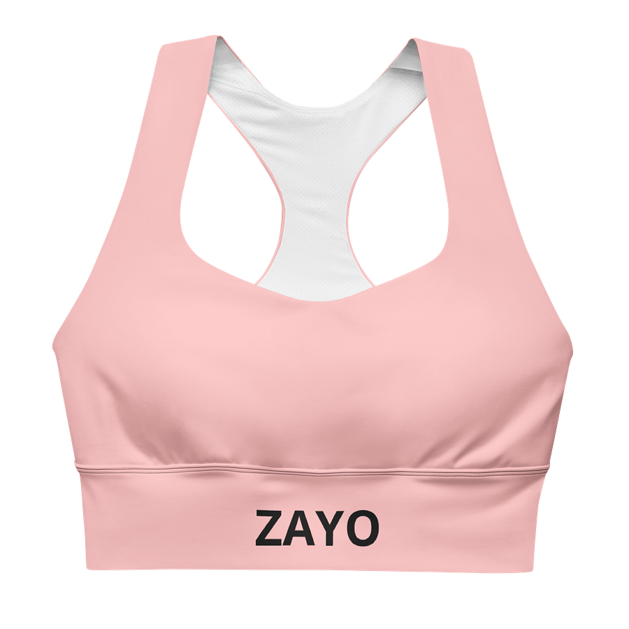 ZAYO Bold Pink Longline Sports Bra product image (5)