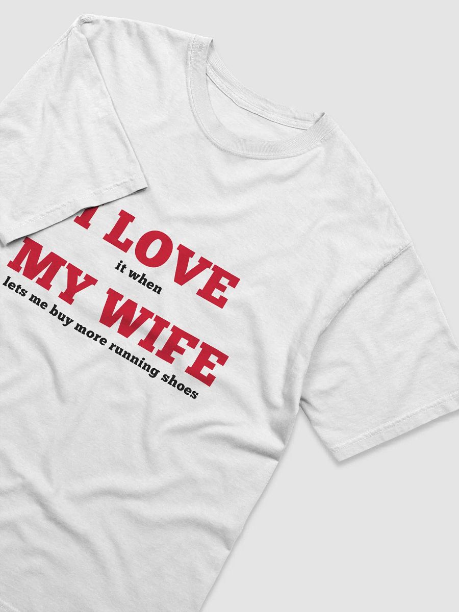 Bold Red 'I Love My Wife' Tee product image (2)