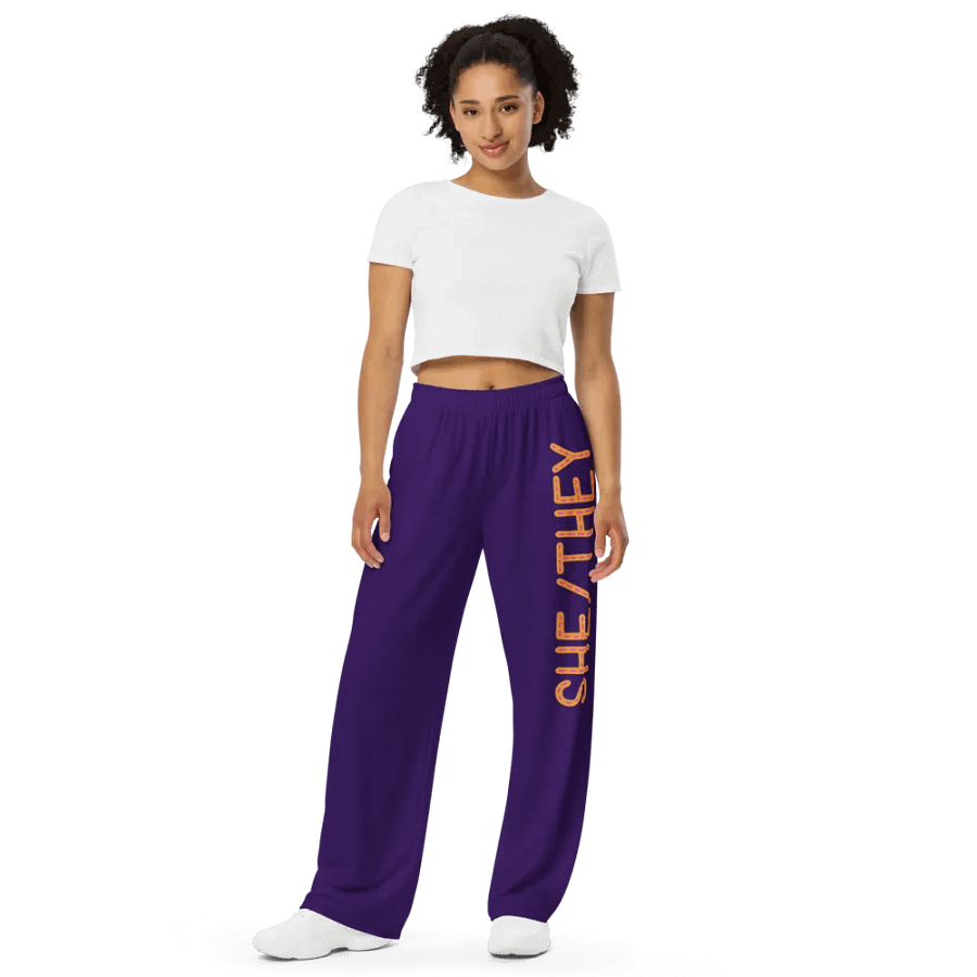 SHE/THEY Pronoun Pants product image (9)