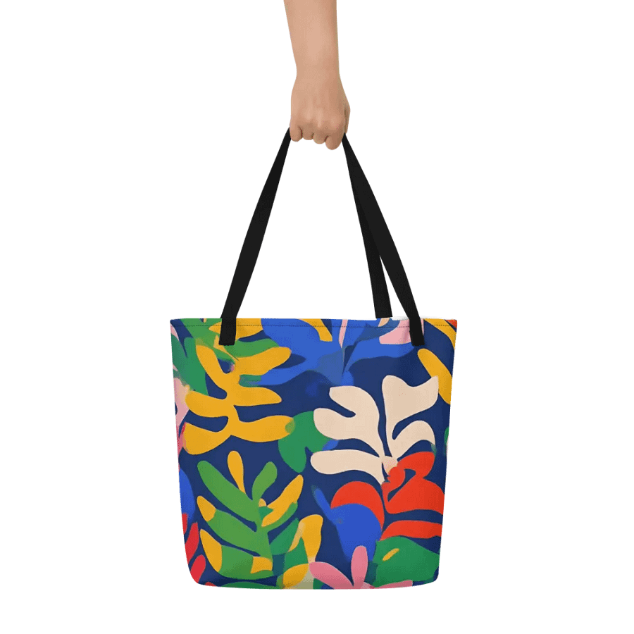 vibrant matisse multicolor Tote for Arty moms friends students product image (7)