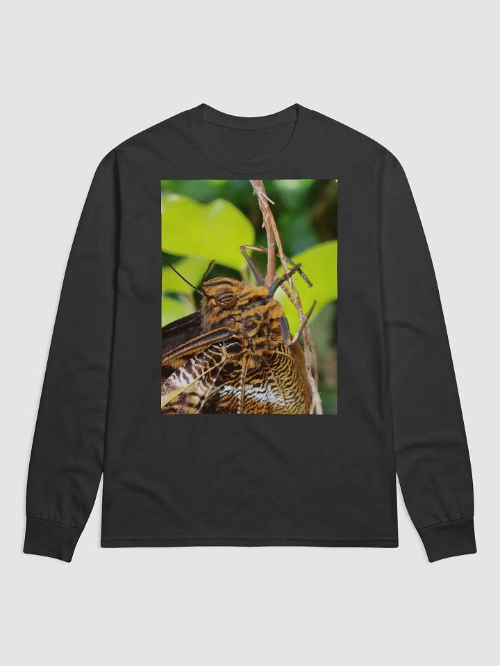 Closeup Tropical Butterfly Long Sleeve Unisex T-Shirt product image (2)