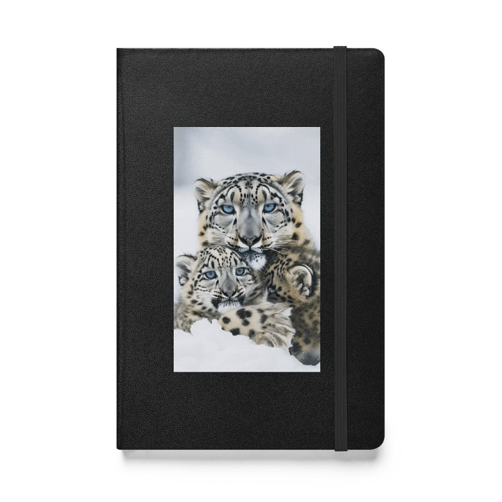 Snow Leopard Hardcover Journal product image (1)