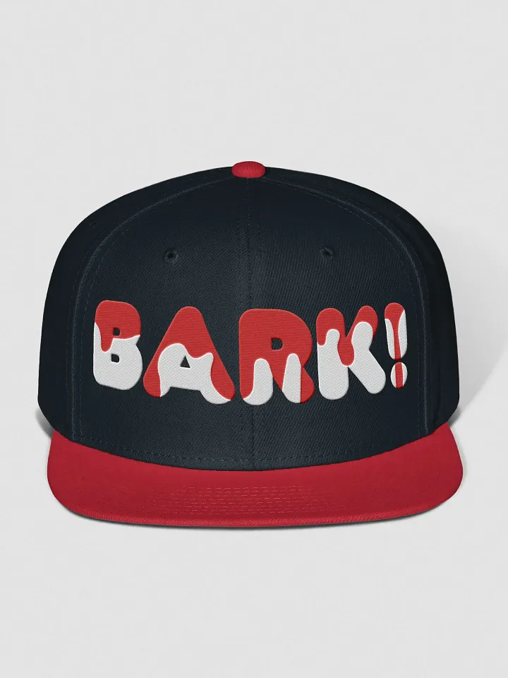 Speak Hat - BARK! - Red Drip product image (1)
