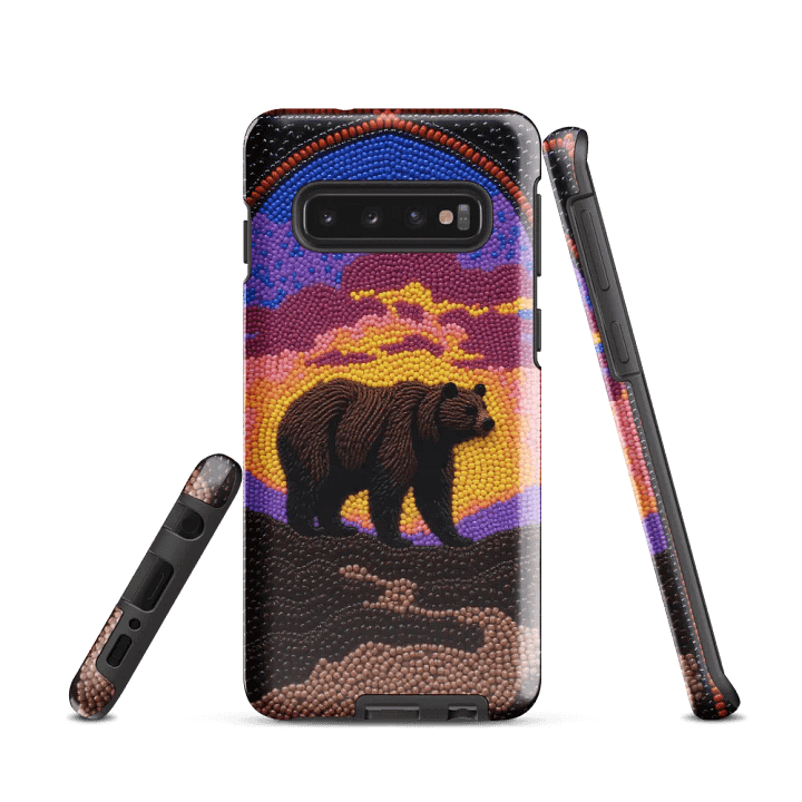 Bear Sunset Faux-Beaded Samsung® Tough Case product image (1)
