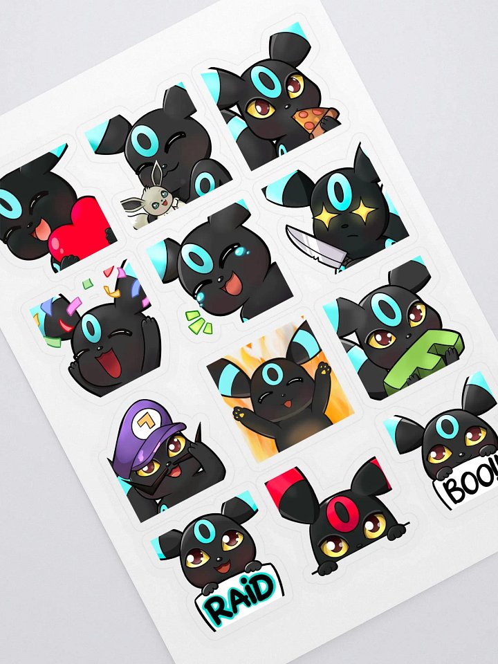 Shiny Umbreon Stickers product image (2)