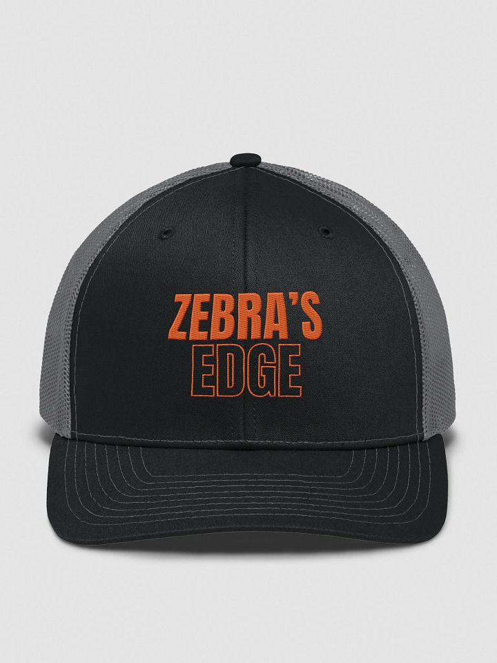 Zebra's Edge Snapback Trucker Hat product image (1)