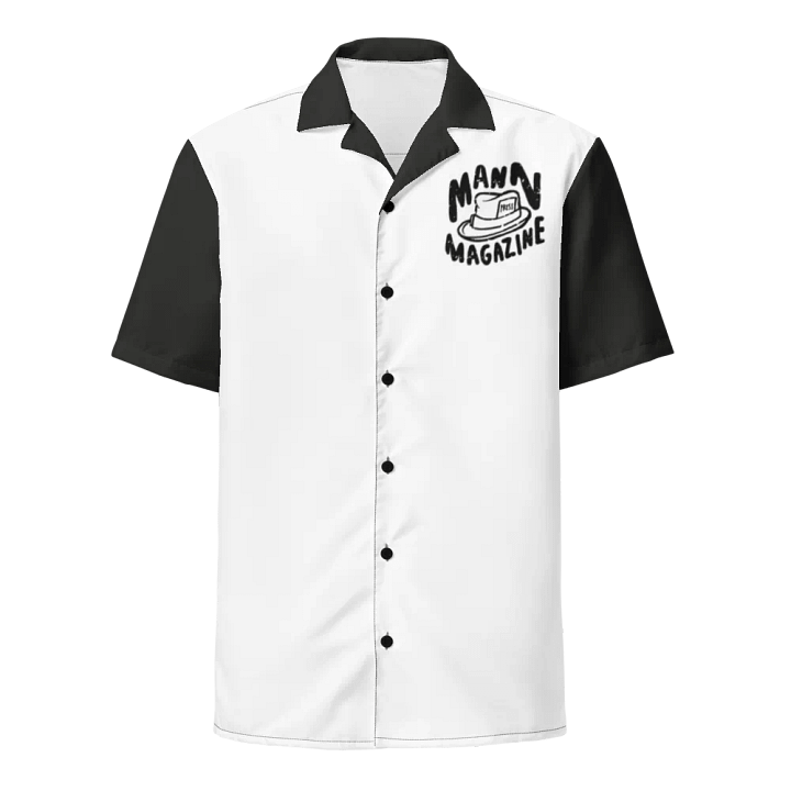 MANN Magazine Press Hat Style Black Overshirt product image (2)