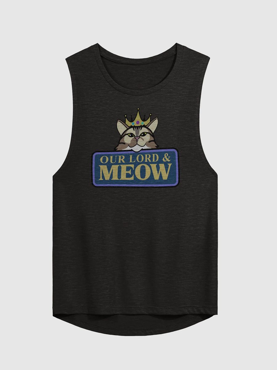 Our Lord and Meow Womens Muscle Tank product image (2)