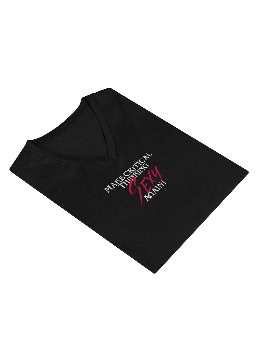 Make Critical Thinking Sexy Again! Women's Soft V-Neck product image (5)