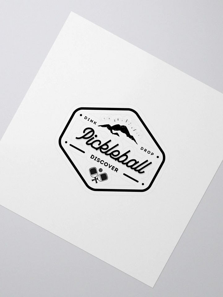 Discover Pickleball Kiss Cut Sticker product image (2)