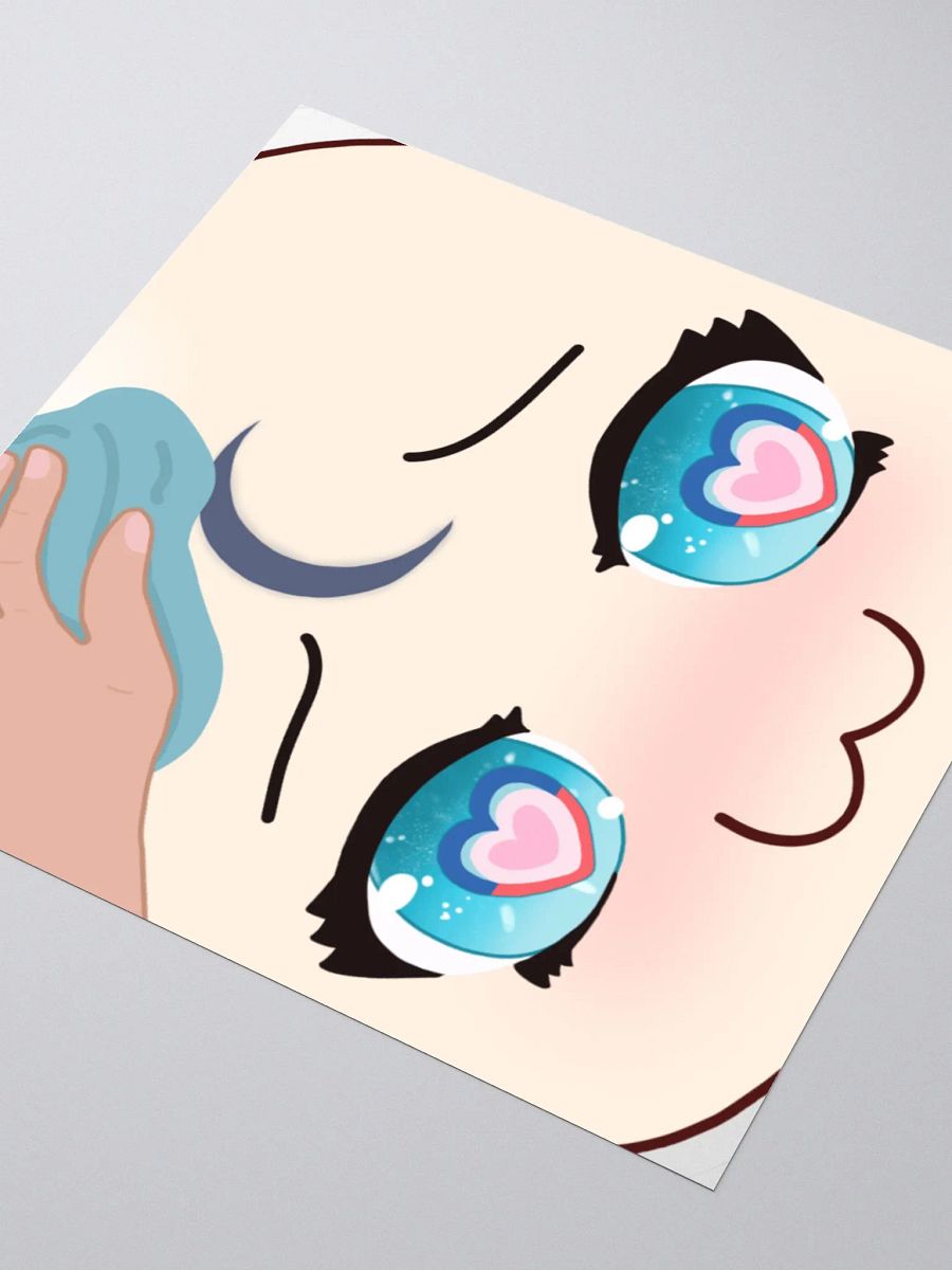 oh no im being polished sticker product image (8)