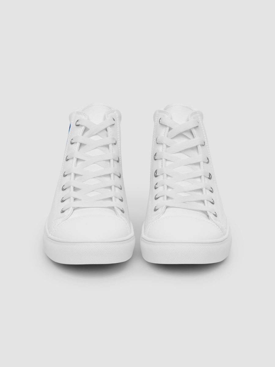 [strowns_chaos] Women;s High Top Canvas Shoes (White) product image (9)