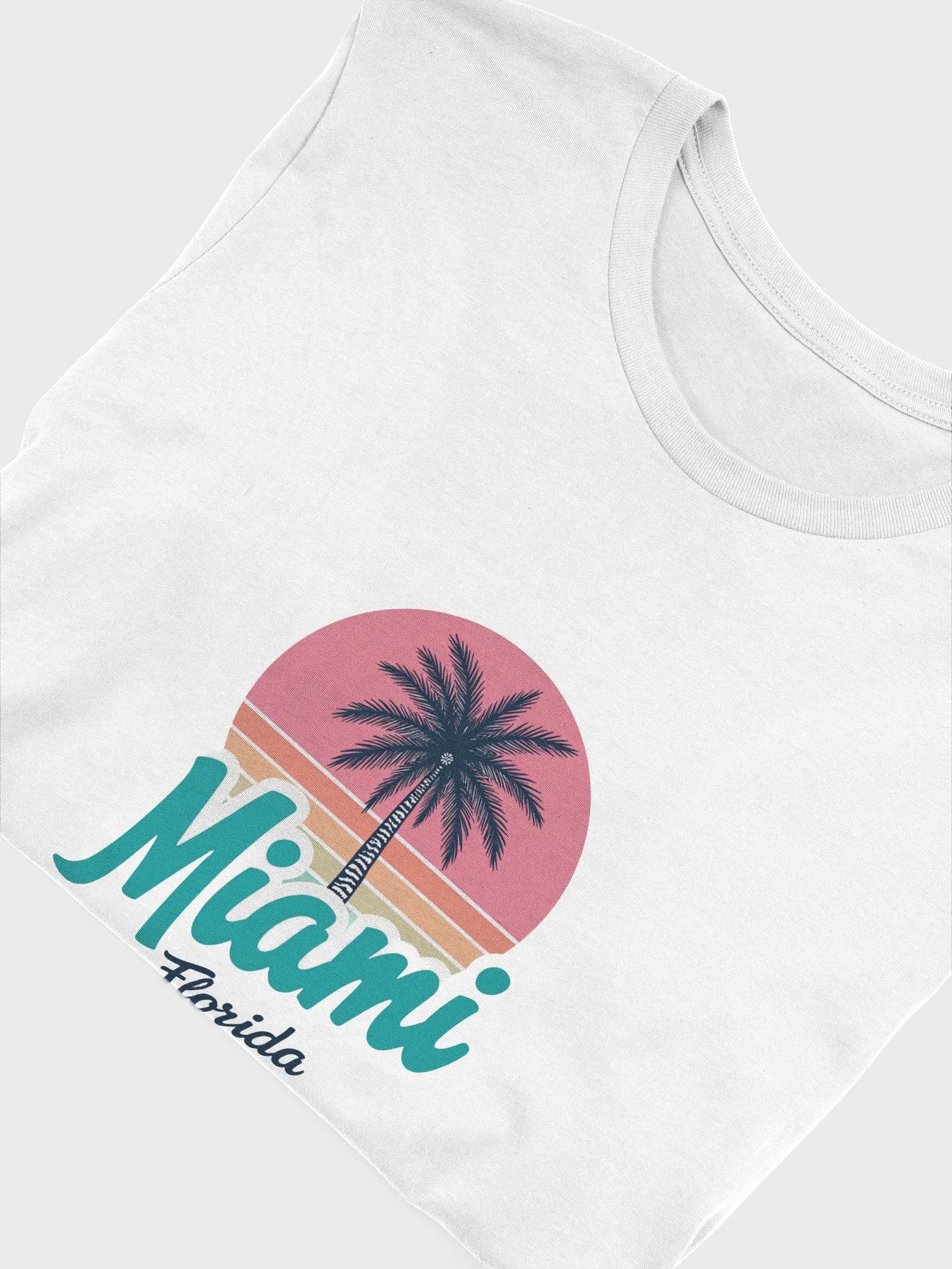 Sunset Palms Miami Vibes T-Shirt product image (5)
