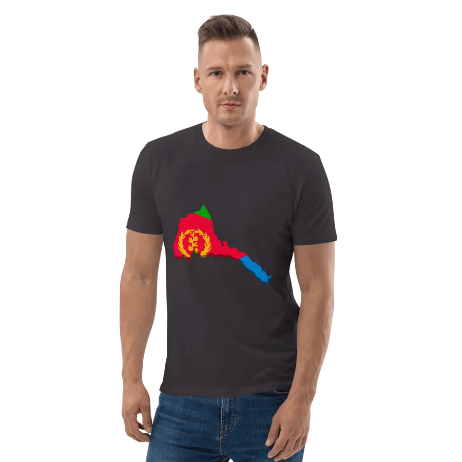 Eritrea Emblematic Map Organic Tee product image (138)
