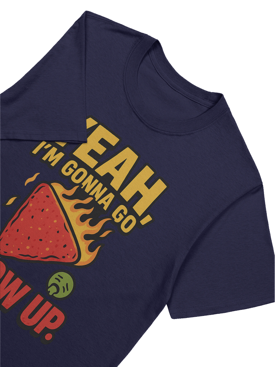 One Chip Challenge Funny T-Shirt | “Yeah, I’m Gonna Go Throw Up” Spicy Food Meme Tee product image (67)
