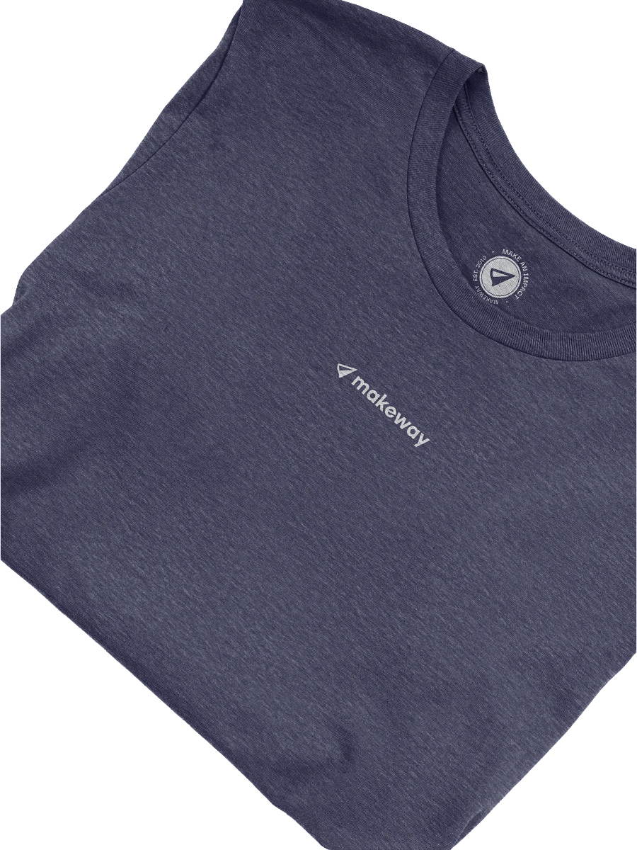 Makeway Tee: Dark Mode product image (3)