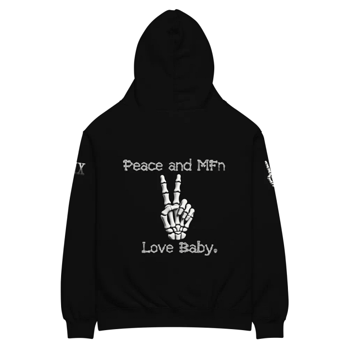 ''Peace & MF'n Love Baby'' Unisex Premium Oversized Hoodie product image (2)