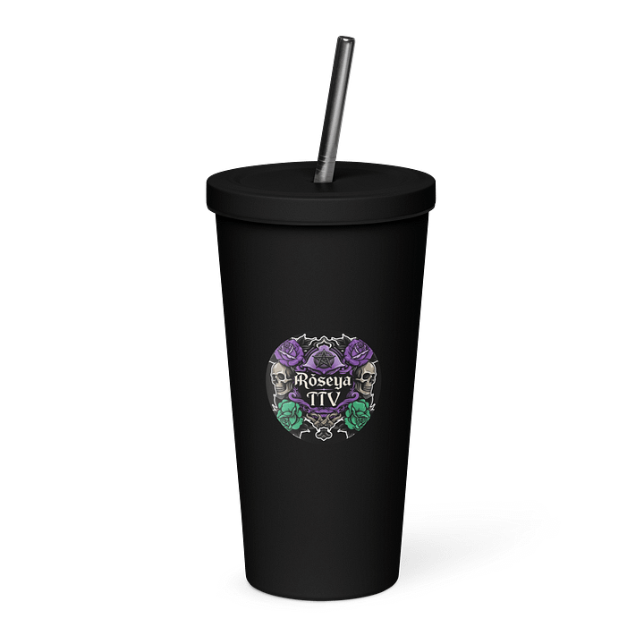 Gothic Rose Insulated Tumbler product image (1)